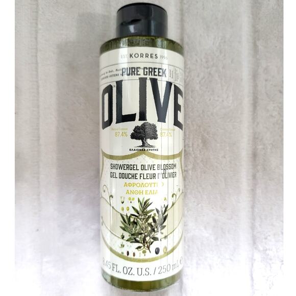 Korres Olive Blossom Showergel - Full Size - NEW - Picture 1 of 1